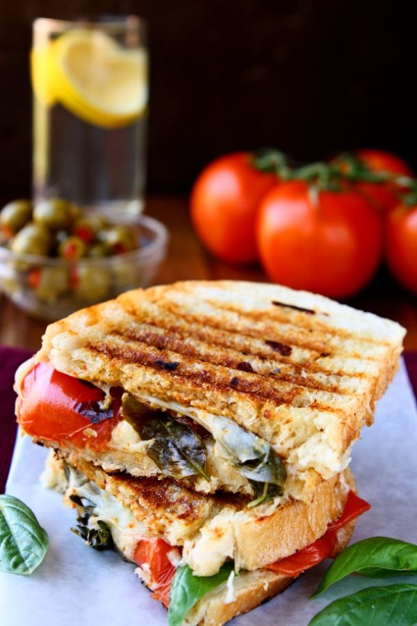 Caprese Panini Sandwich | The classic flavors of a Caprese salad all ...