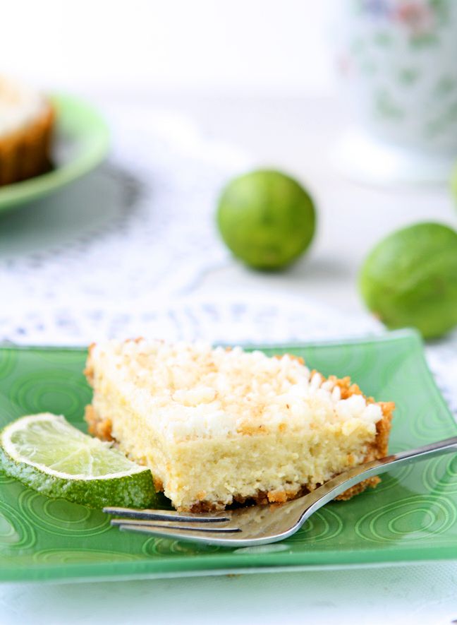 Key Lime Pie for Two | Sweet and tangy all natural key lime pie perfectly portioned for two! | www.heavenlyhomecooking.com