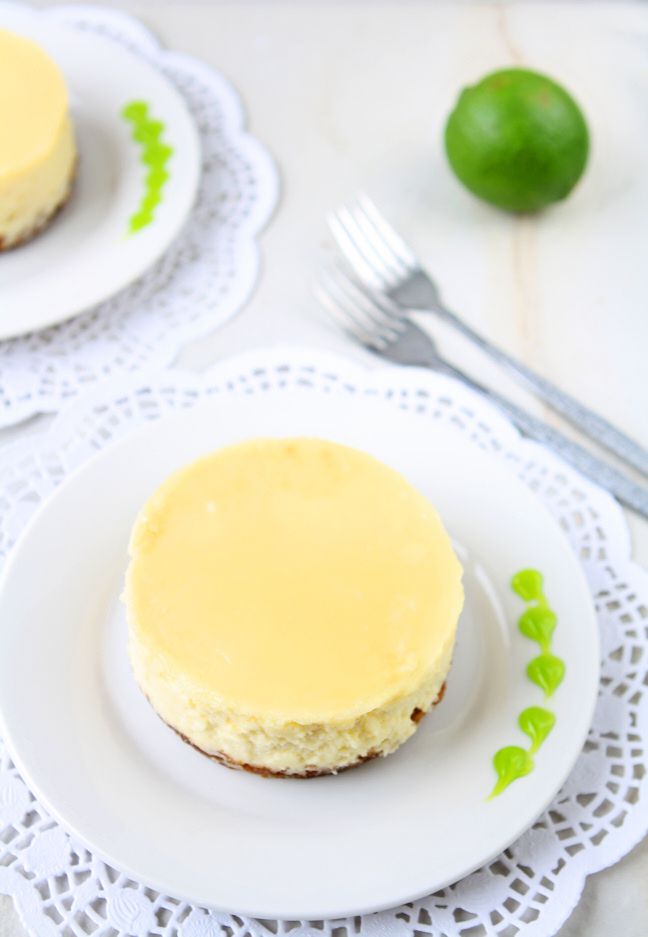 Coconut Cheesecake with Lilikoi Glaze