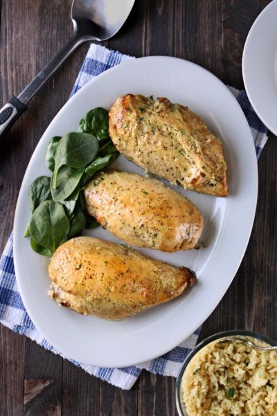 Garlic and Herb Stuffed Chicken Breasts - Heavenly Home Cooking