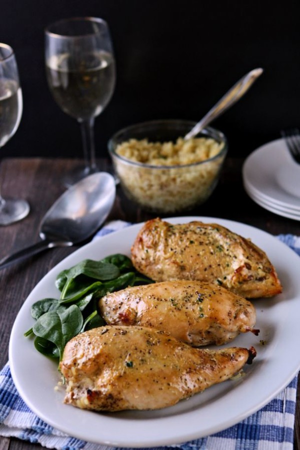 Garlic and Herb Stuffed Chicken Breasts Heavenly Home Cooking