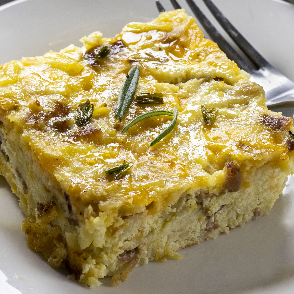 Triple Cheese Breakfast Casserole - Heavenly Home Cooking