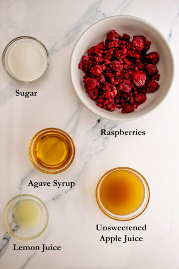 Homemade Raspberry Syrup - Heavenly Home Cooking