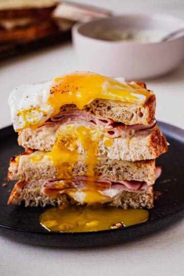 Croque Madame (Easy Dish in 30 Mins or Less) - Heavenly Home Cooking
