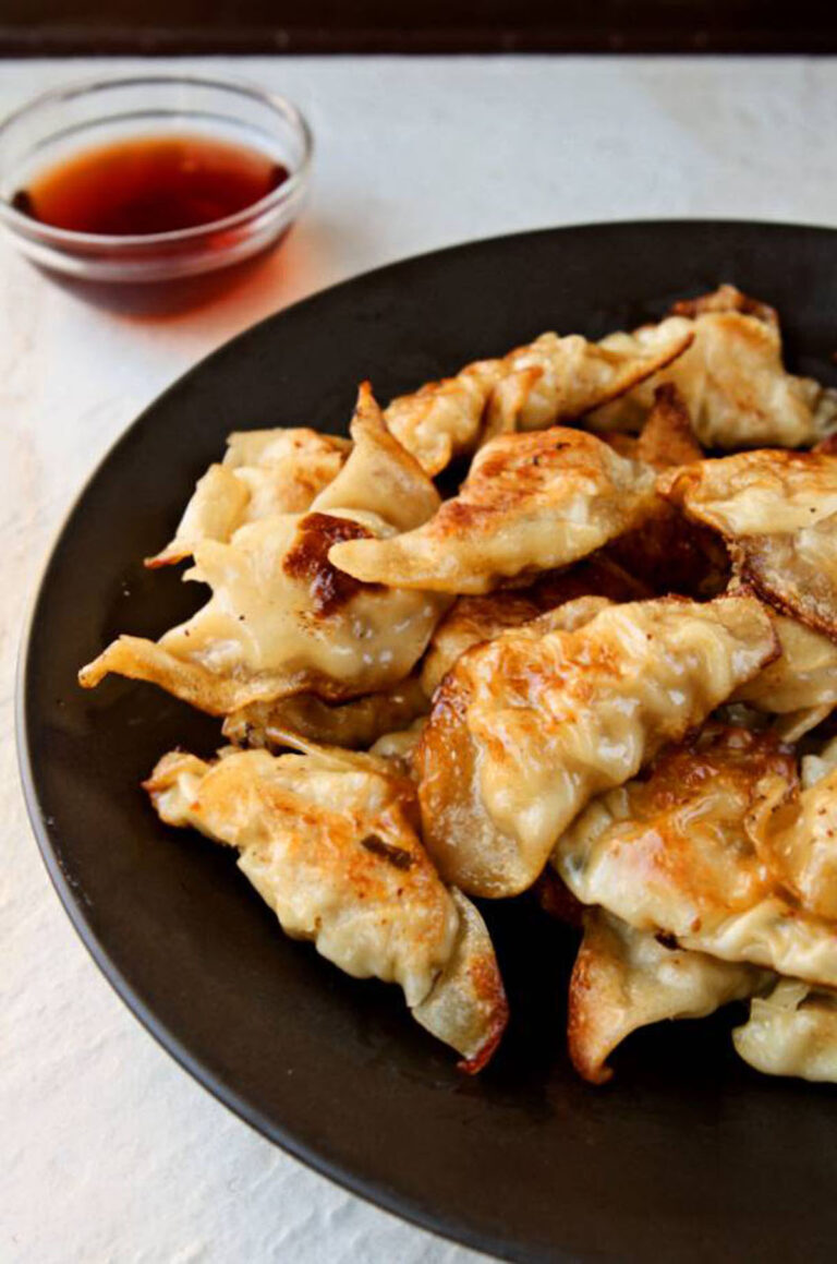 Chinese Pork Dumplings (Restaurant Quality!) - Heavenly Home Cooking