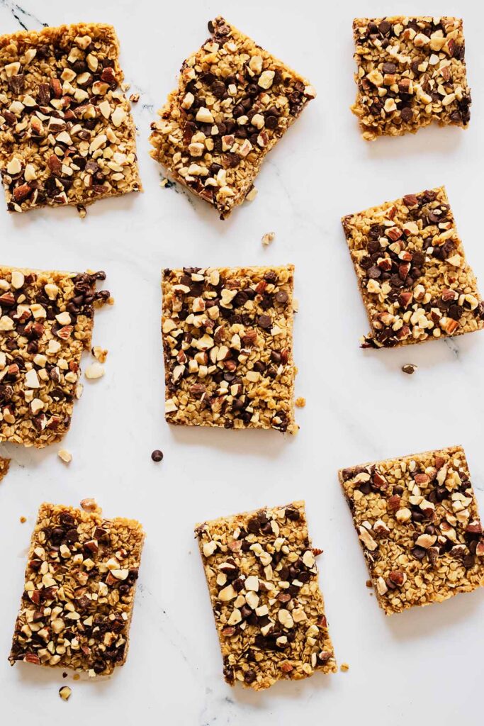 Oat and Honey Granola Bars (Simple Recipe) - Heavenly Home Cooking