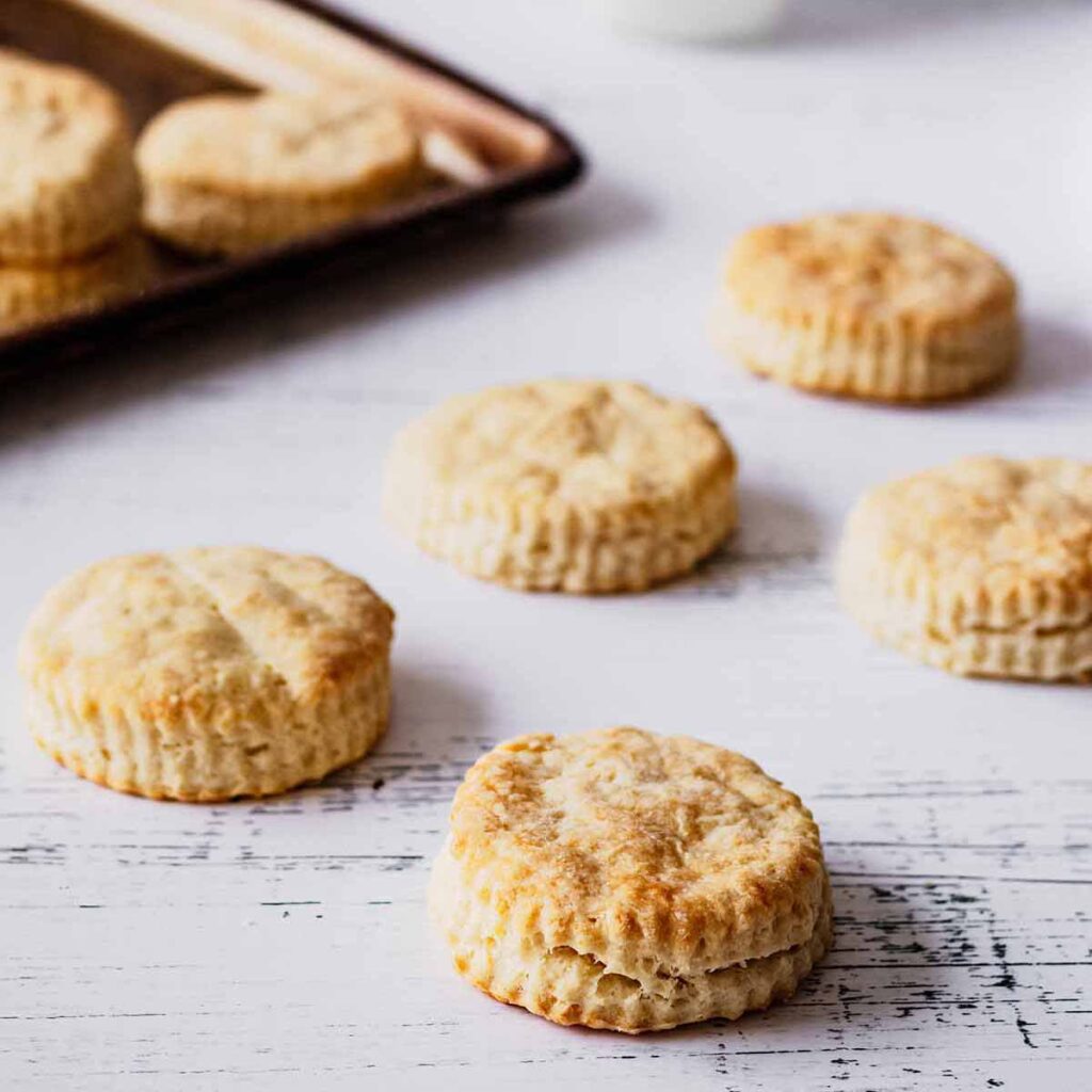 Sour Cream Biscuits (Without Milk and Eggs) Heavenly Home Cooking