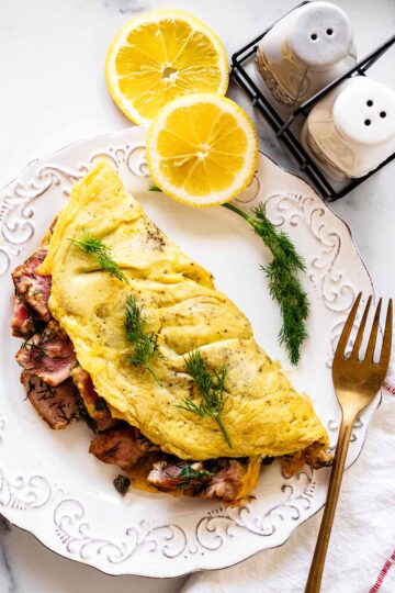Tuna Omelette (Fresh, Healthy & Hearty) - Heavenly Home Cooking