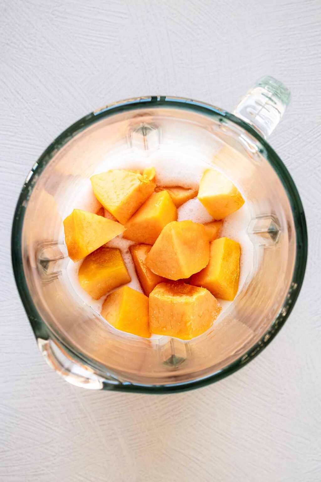 Papaya Smoothie (Easy + Vegan Option) - Heavenly Home Cooking