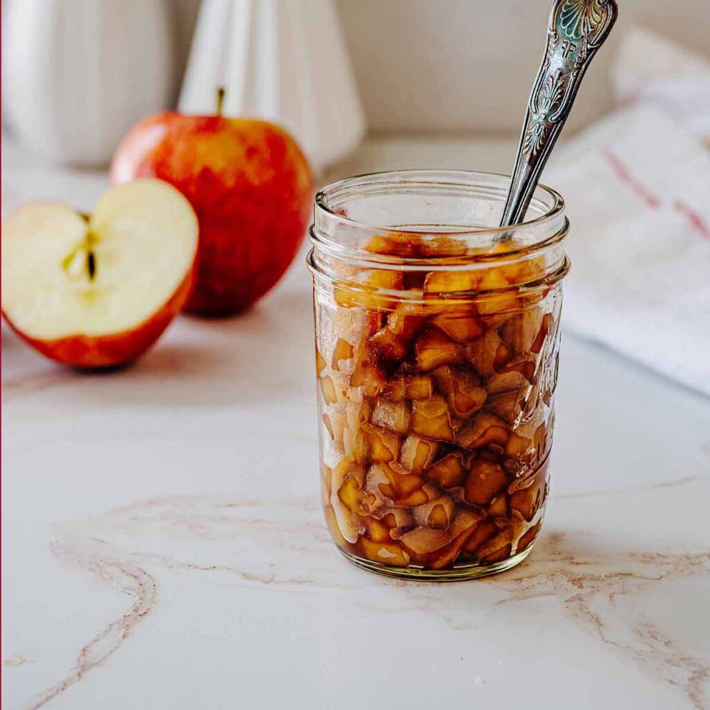 Apple Compote (Easy, No Sugar Option, Vegan) Heavenly Home Cooking