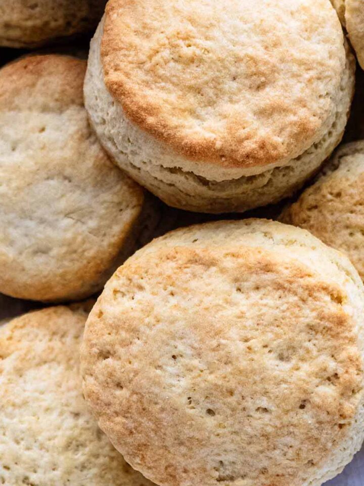 Air Fryer Biscuits (Quick, Easy, 3 Ingredients) - Heavenly Home Cooking