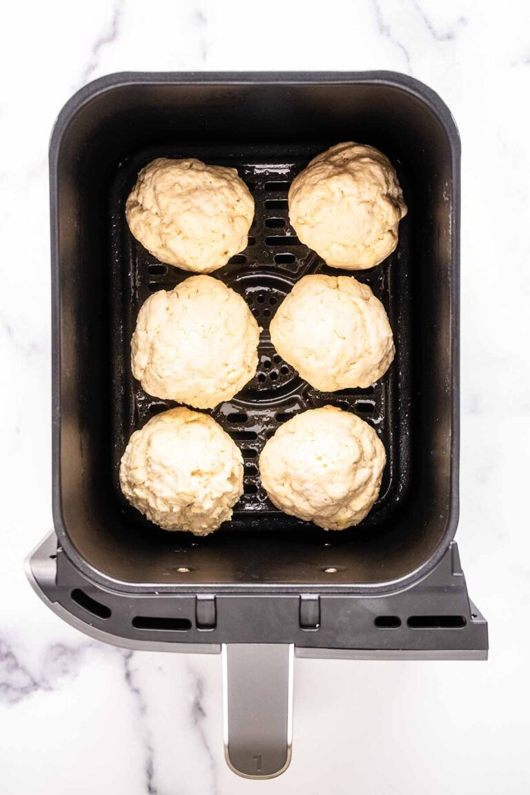 Air Fryer Biscuits (Quick, Easy, 3 Ingredients) Heavenly Home Cooking