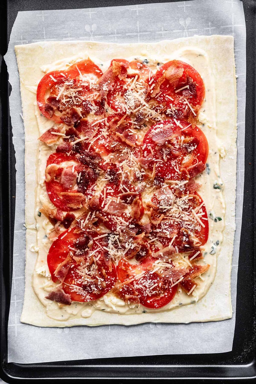 Puff Pastry Pizza (Easy & Tasty Brunch Recipe) - Heavenly Home Cooking