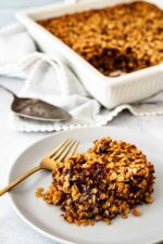 Chocolate Chip Baked Oatmeal Without Banana - Heavenly Home Cooking