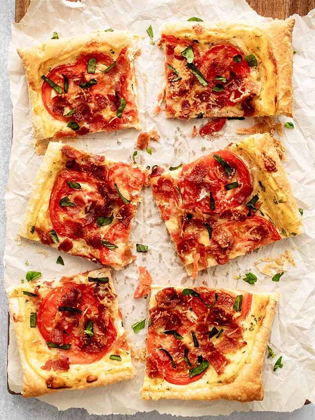 Puff Pastry Pizza