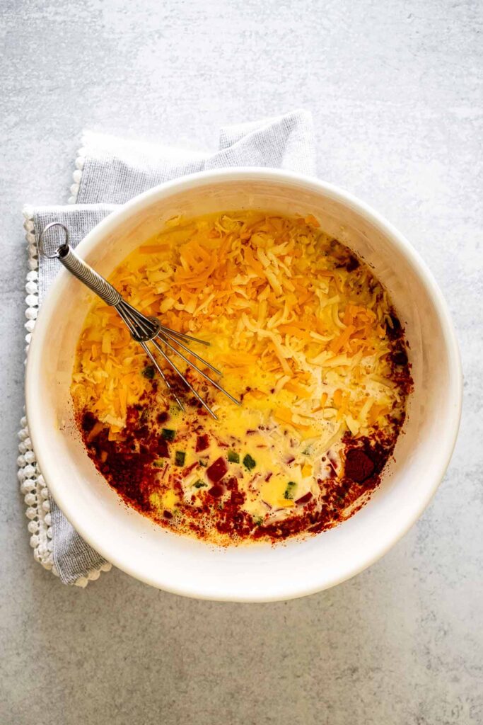 Vegetarian Tater Tot Breakfast Casserole Heavenly Home Cooking