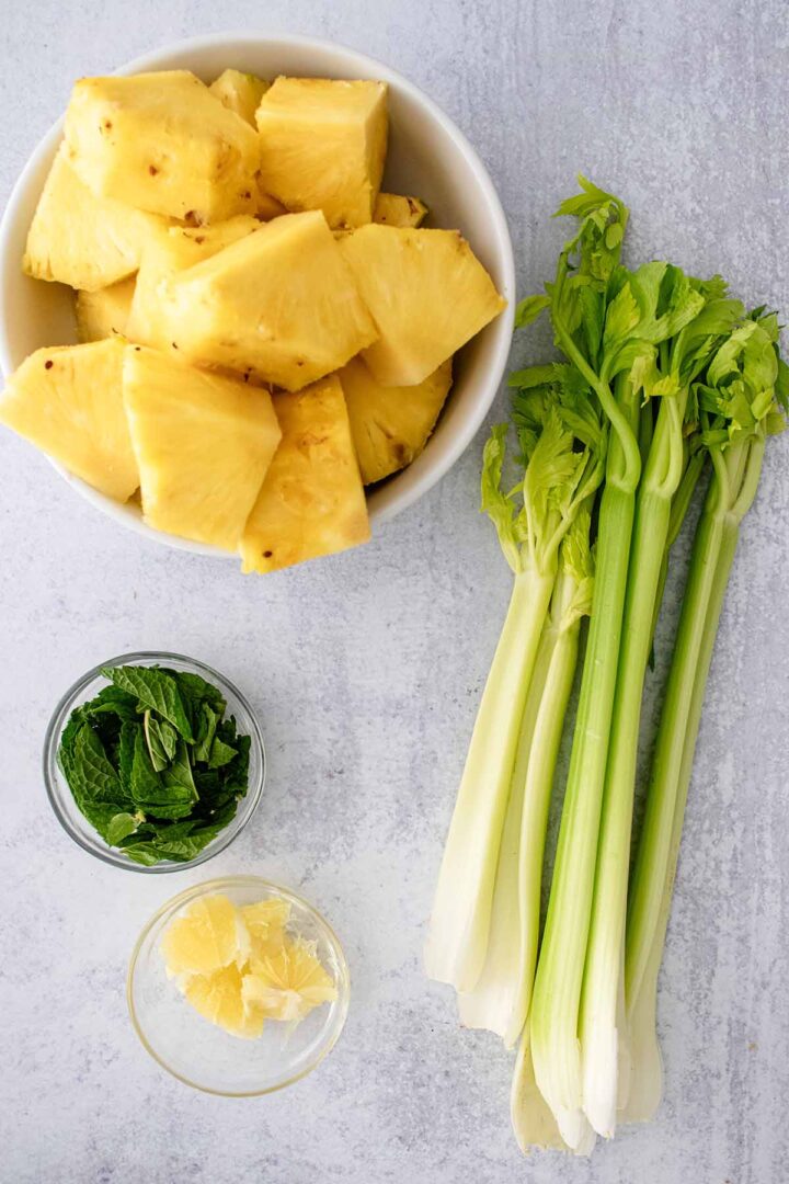 Pineapple Celery Juice (Healthy Recipe) Heavenly Home Cooking