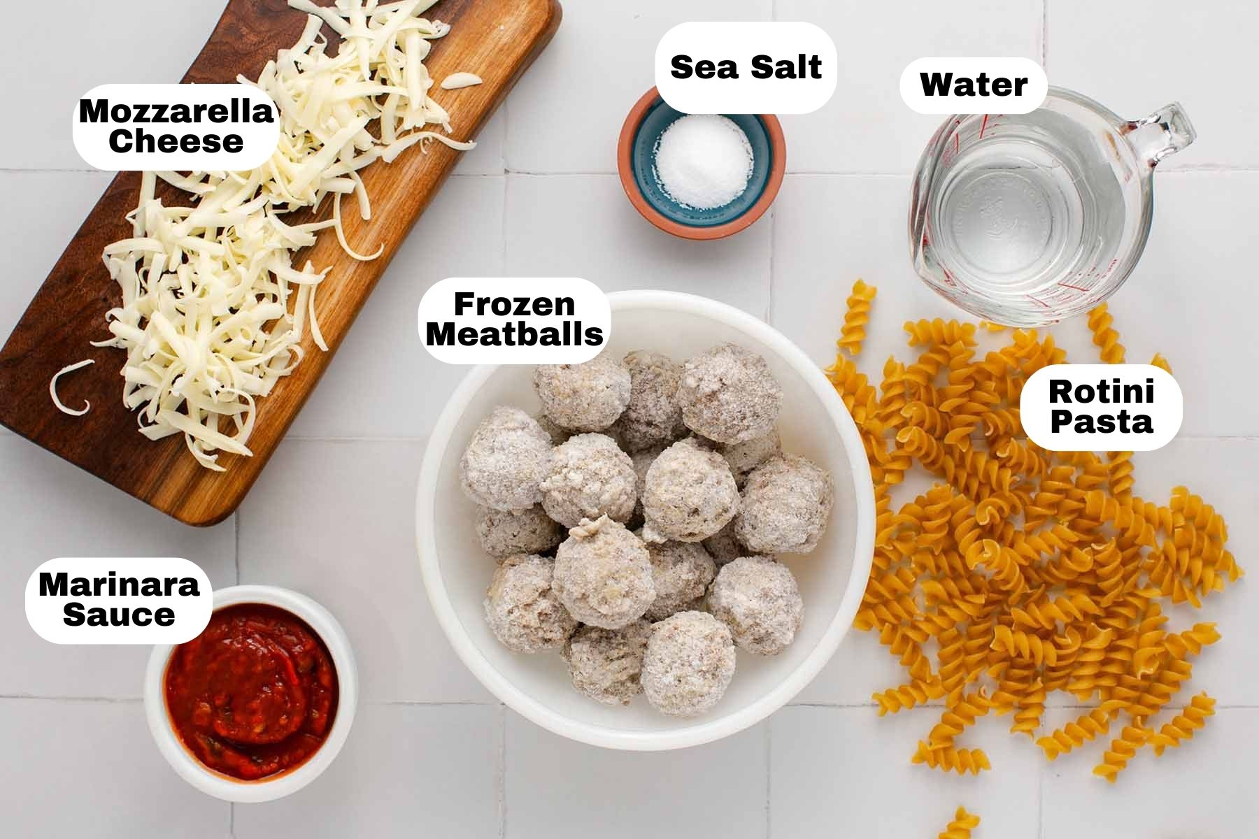 Meatball casserole ingredients