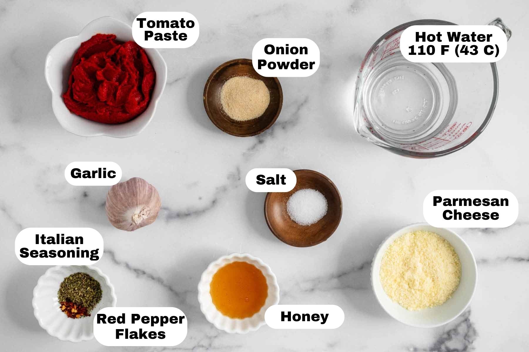 Sweet pizza sauce ingredients