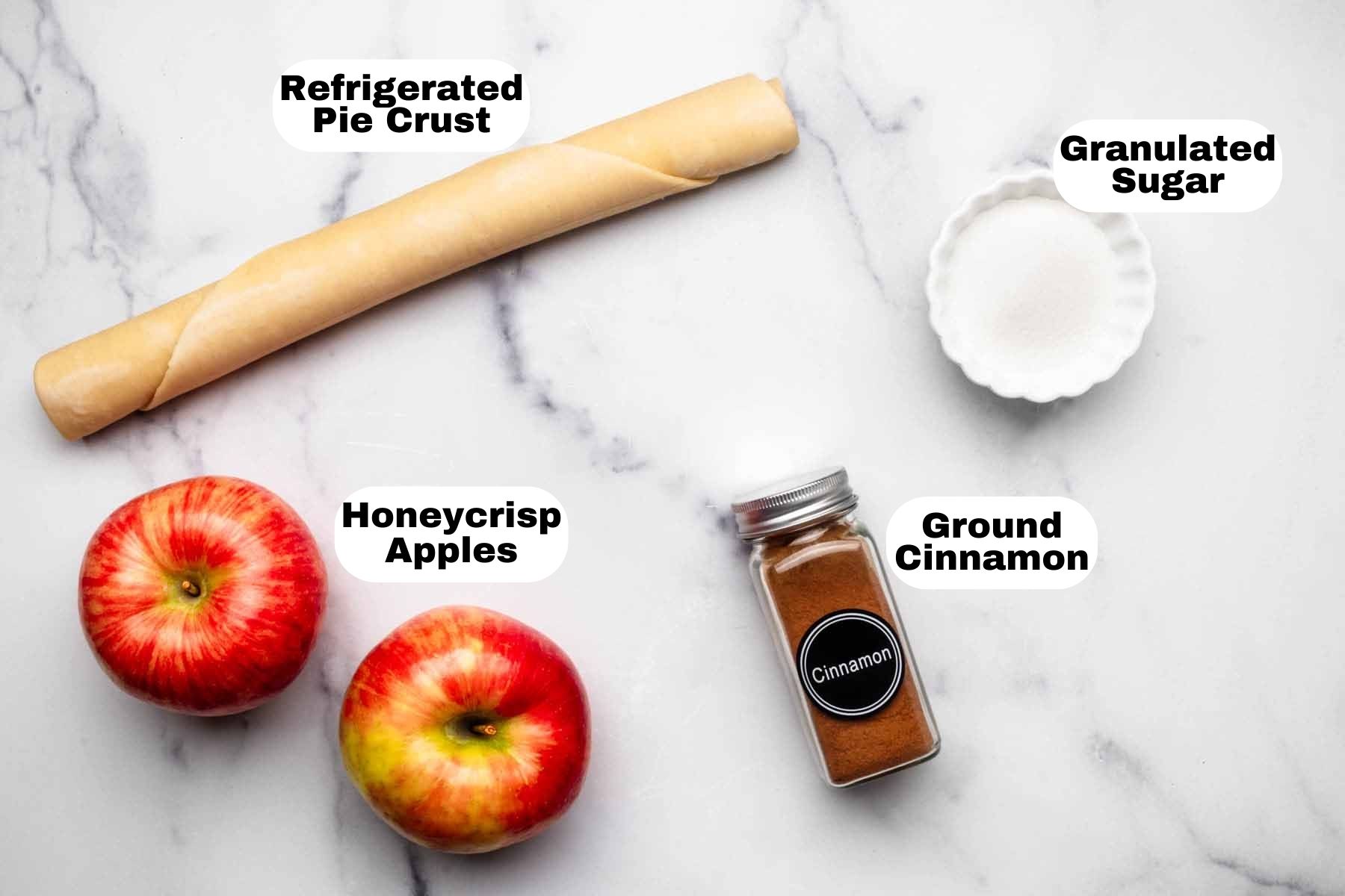 Apple galette ingredients