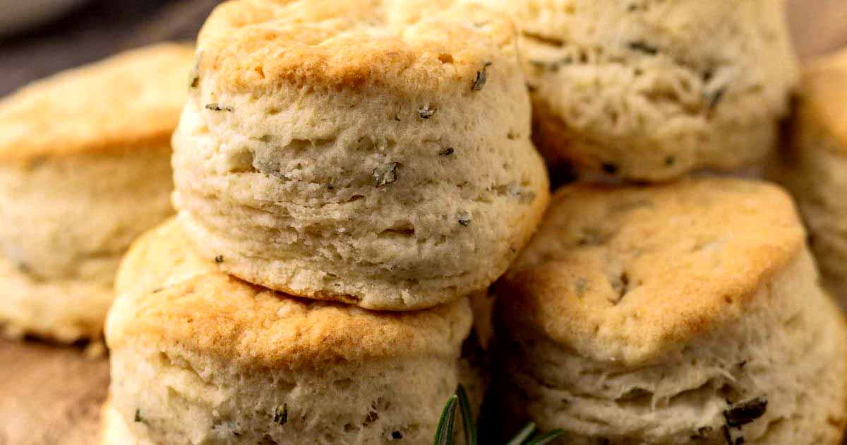 Rosemary Biscuits (Flavorful, Savory, and Simple Recipe) Heavenly