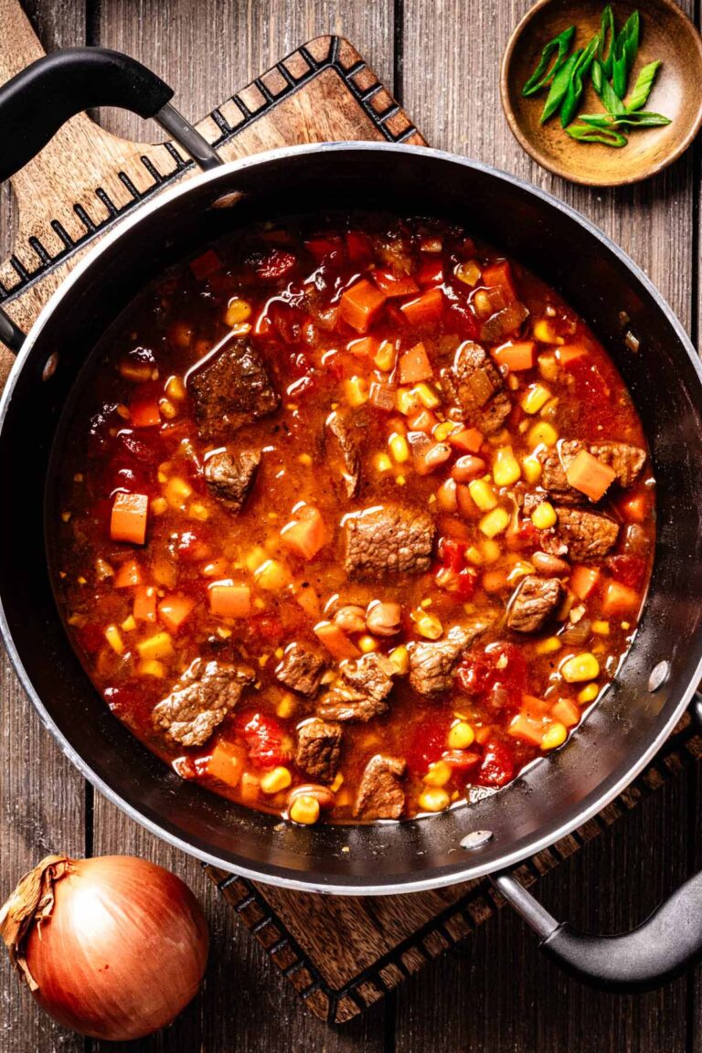 Crock Pot Cowboy Soup (Effortless, Hearty, Nutritious Recipe