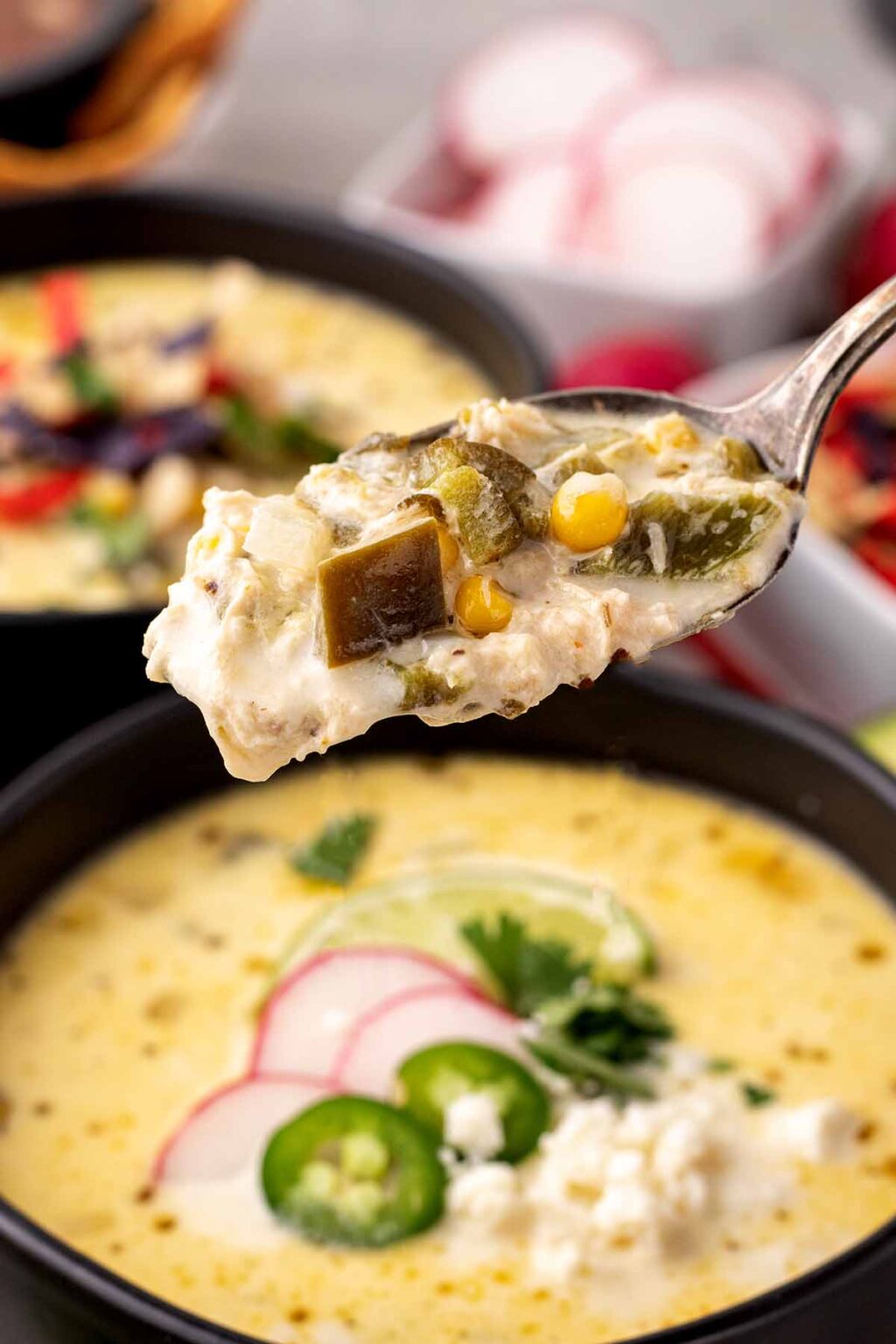 Chicken Poblano Soup - Heavenly Home Cooking
