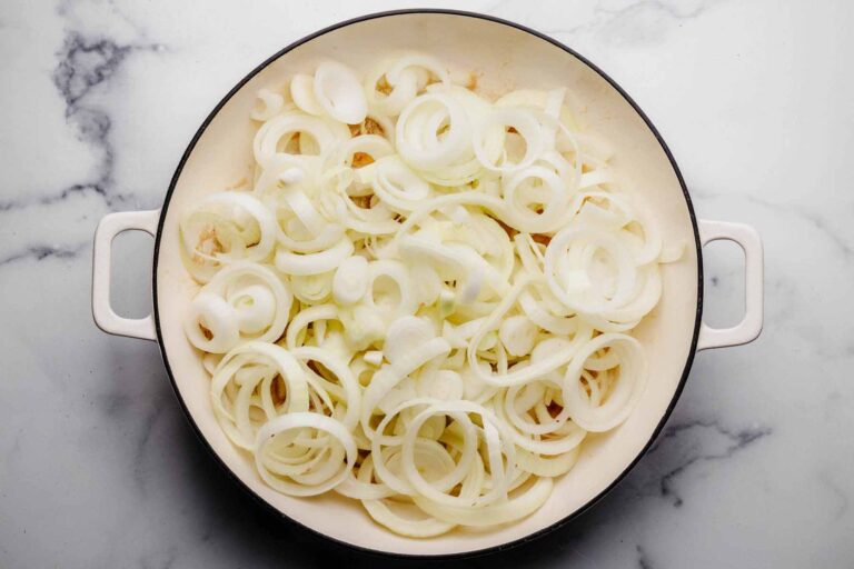 French Onion Chicken Thighs - Heavenly Home Cooking